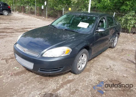 2013 Chevrolet Impala Ls from USA, damaged, VIN 2G1WA5E32D1184612